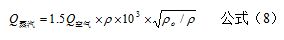 渦街流量計(jì)測(cè)量體積流量公式